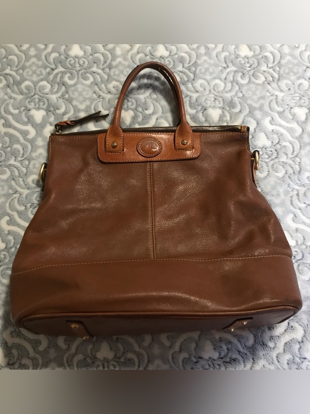 Dooney & Bourke Convertible Shopper BROWN